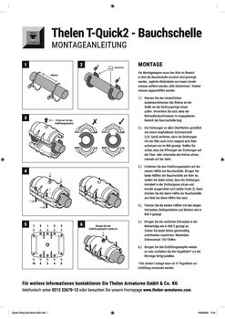 Bauchschelle Montageanleitung