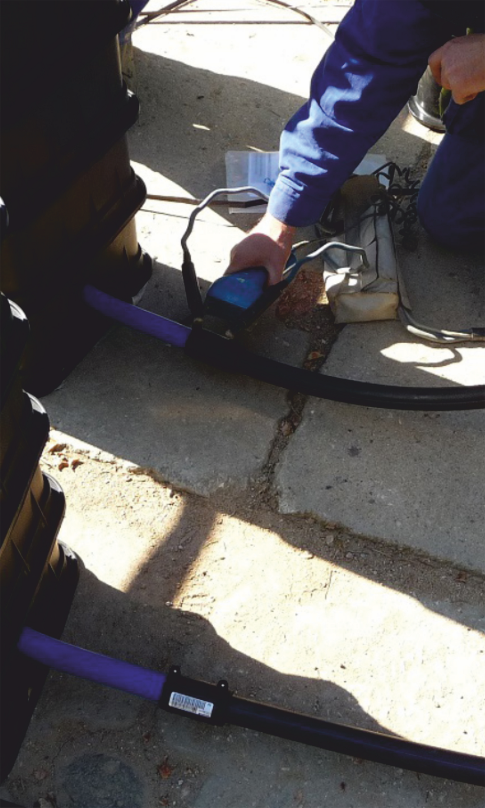 Pe Rohr Wasserzählerschacht