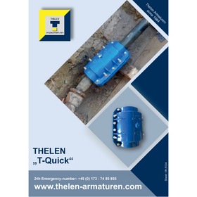 Muffen-Reparaturschelle aus Guss für die dauerhafte Abdichtung.