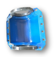 Guss-Reparaturschelle für defekte Muffenverbindungen an Guss- und Stahlrohren.