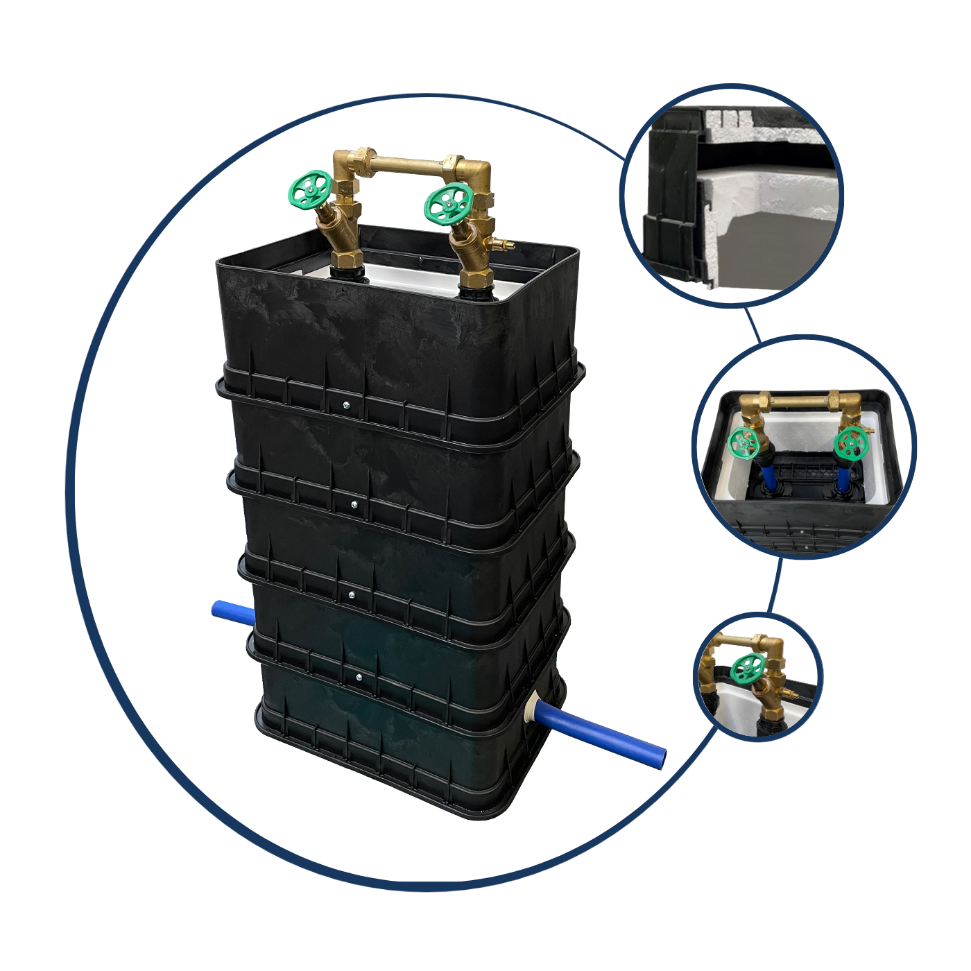 Wasserzähler-Schacht